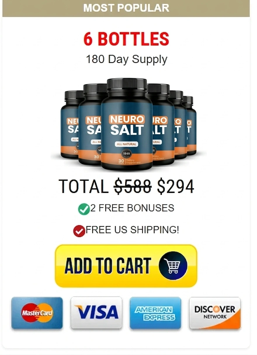 NeuroSalt - 6 Bottle